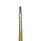 Princeton Synthetic Mongoose Brush - Filbert, Long Handle, Size 4